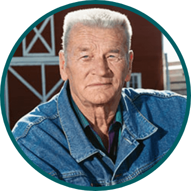 Portrait of Ron, a TAVALISSE patient