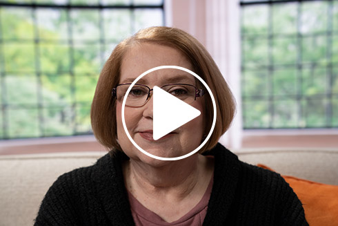 Video thumbnail image of patient, Connie