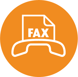 Fax machine icon